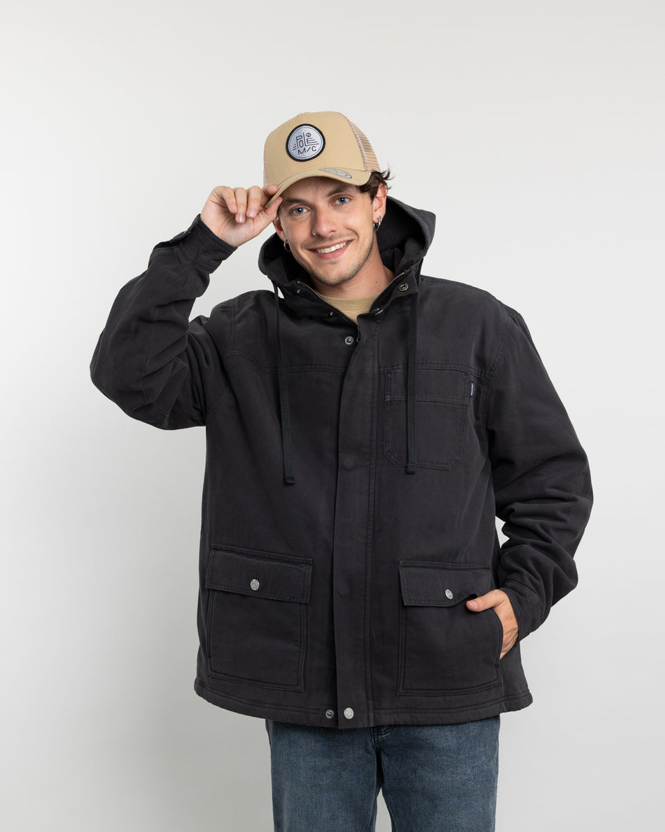 A7 SHERPA プルオーバー XLサイズ Chaqueta Canvas Hombre forrada en sherpa POLEMIC – Polemic