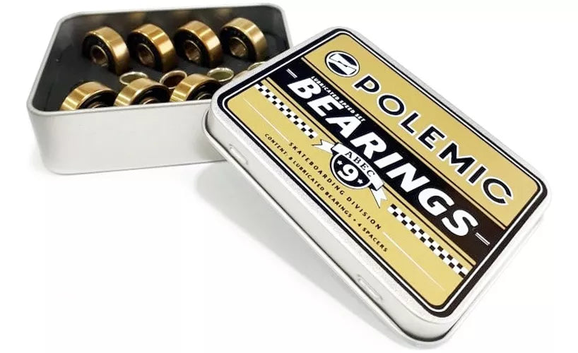 RODAMIENTOS SKATE ABEC9 POLEMIC
