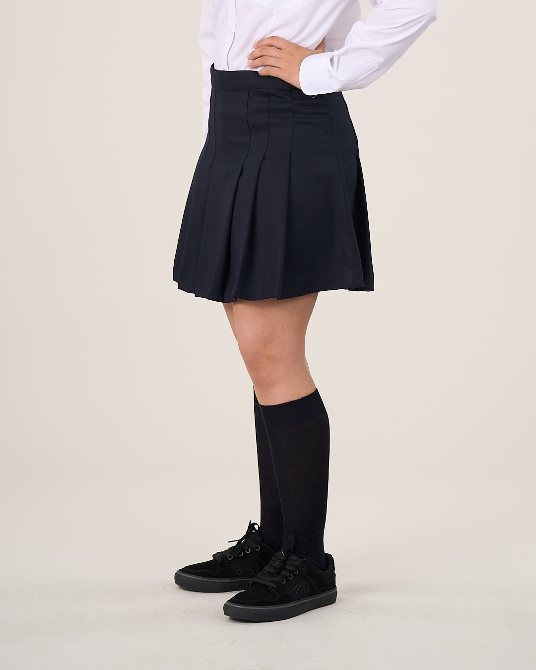 Uniforme Escolar Short Falda NiÃ±a Camiseta De Manga Corta Para