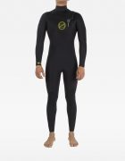 Traje de surf 4/3MM unisex MID SERIES NV9724 Negro