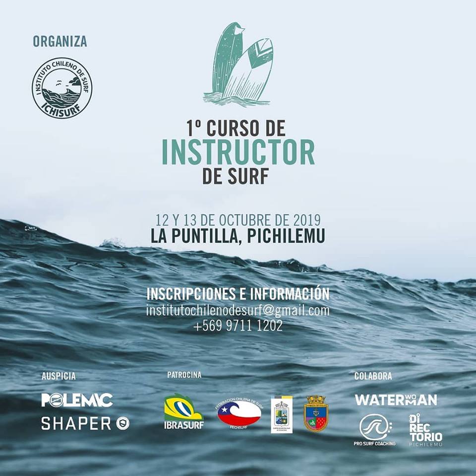 Curso de instructor de Surf en Pichilemu